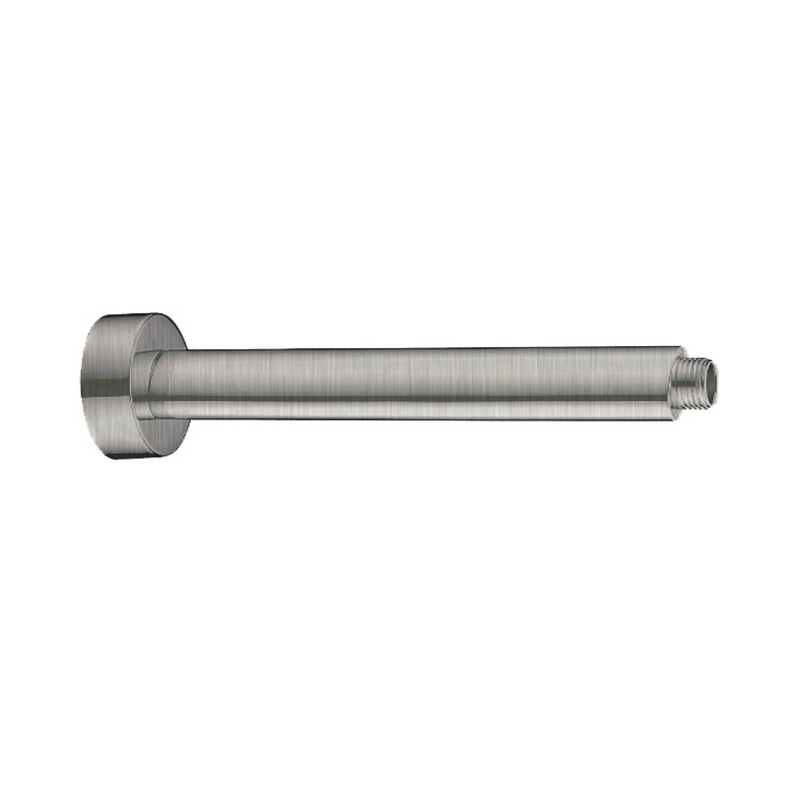 Round Ceiling Shower Arm 300mm Brushed Nickel
