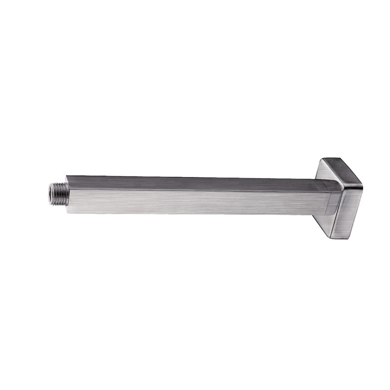Square Ceiling Shower Arm 300mm Brushed Nickel