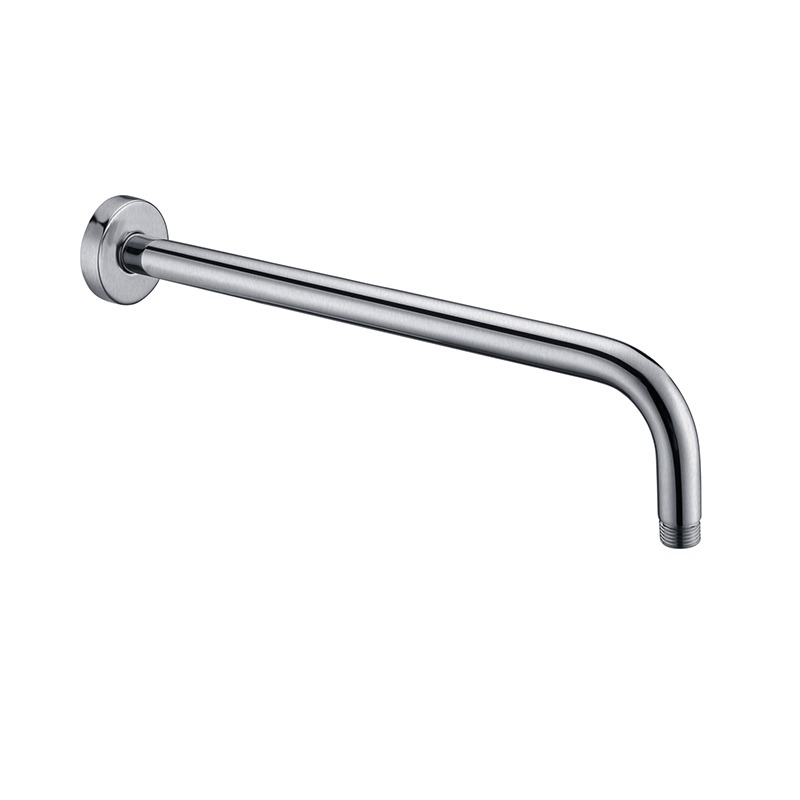 Round Shower Arm Brushed Nickel