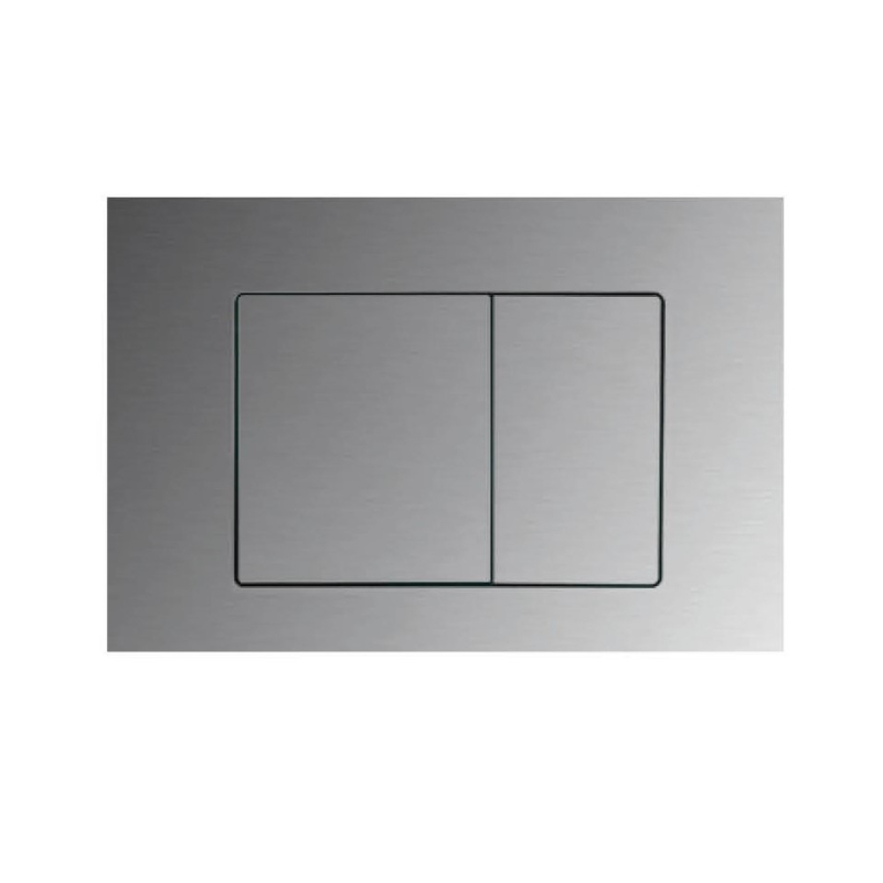 Stainless Steel Square Push Plate Brushed Nickel