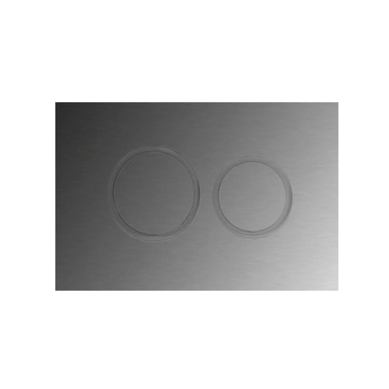 Stainless Steel Round Push Plate Gun Metal