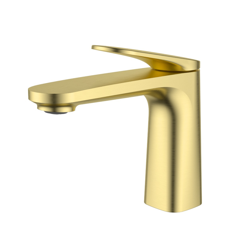 Sulu II Basin Mixer Brushed Gold