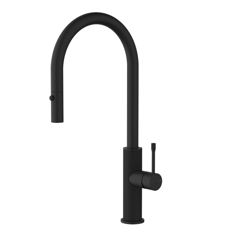 Linie Pull-Out Sink Mixer Matt Black