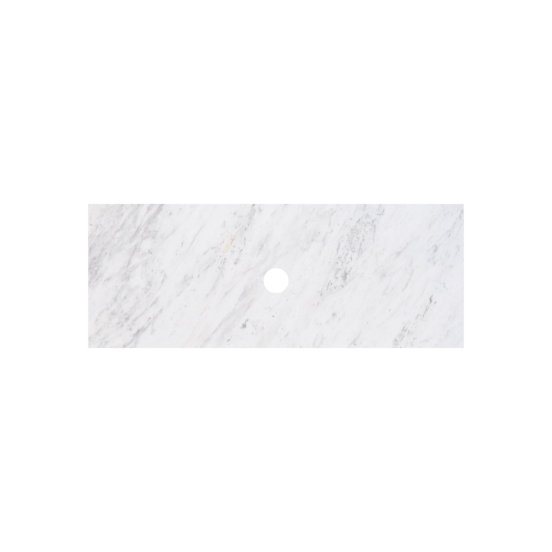 1205X465X18mm Carrara White Marble Stone Top