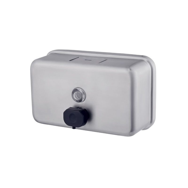 208X124X73mm Bradley Australia Map Horizontal Satin SS Soap Dispenser