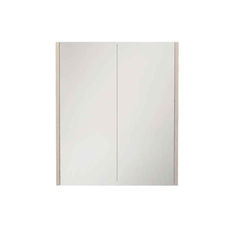 600×720×150mm Coastal Oak Camden Pencil Edge Shaving Cabinet