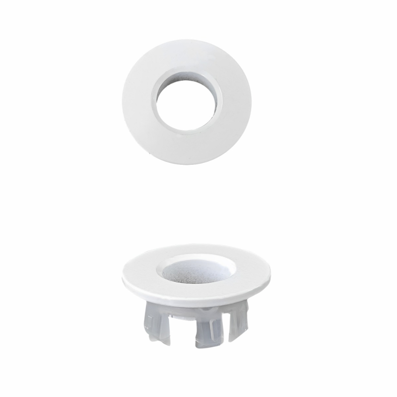 Matte White Overflow Ring