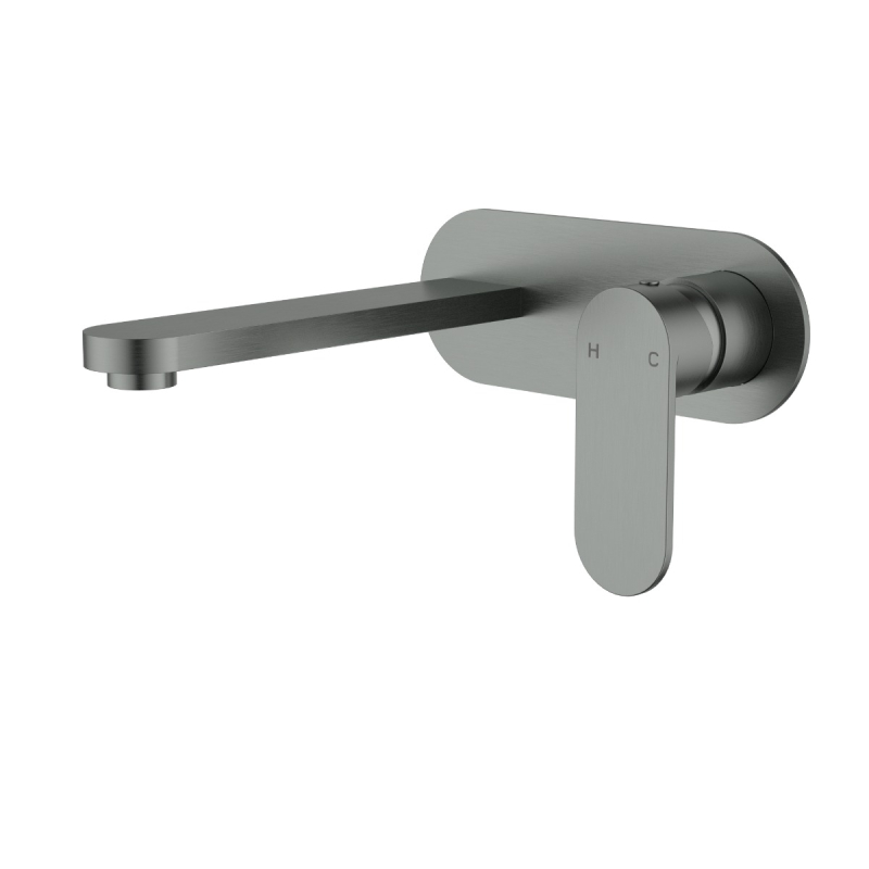 Sora SS Wall Basin Mixer Trim Kits Gun Metal