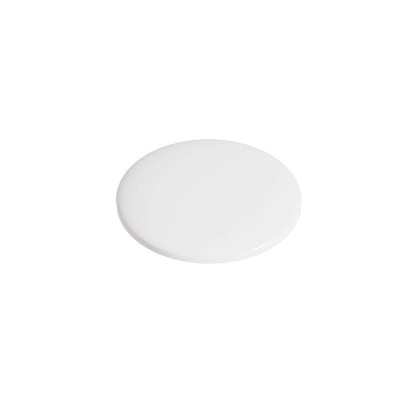 Diameter:68mm Gloss White Solid Surface Basin Pop Up Waste Cap