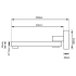 Black Bath/Basin Wall Spout