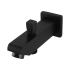 Matte Black Bathtub/Basin Wall Spout with Diverter