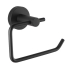 Round Black Toilet Paper Roll Holder