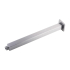 Square Brushed Nickel Ceiling Shower Arm 200mm