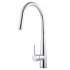 Round Chrome Pull Out Kitchen Sink Mixer Tap