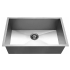 304 Stainless Steel Hand-made Single Bowl Kitchen Sink(Round Edges) 762*457*254mm