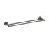 600mm Otus Slimline Double Towel Rail Gun Metal