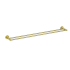 900mm Otus Slimline Double Towel Rail Brushed Gold