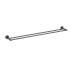 900mm Otus Slimline Double Towel Rail Gun Metal