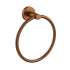 Otus Slimline Towel Ring Brushed Copper