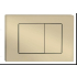 Stainless Steel Square Push Plate Brushed Gold