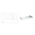 Cora Towel Shelf 600 mm Chrome