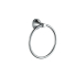Clasico Towel Ring in Brushed Nickel