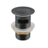Gunmetal Grey Solid Brass 32mm Bathroom Basin Sink Pop Up Waste With Overflow