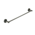 Otus Round Single Towel Rail 750mm Gunmetal