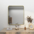 750mm Bronze Framed Bathroom Rectangle Mirror
