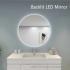 900mm Round 3 Color Backlit Bathroom LED Mirror(Touchless Sensor Switch)