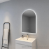 600x900mm Alice Arch 3 Color Backlit LED Mirror(Touchless Sensor Switch)