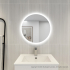 600mm Round 3 Color Frontlit Bathroom LED Mirror(Touchless Sensor Switch)
