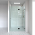 10mm Wall to Wall Frameless Shower Screens, 2 Panel, Pivot Door