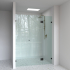 10mm Wall to Wall Frameless Shower Screens, 3 Panel, Pivot Door