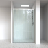 6mm Wall to Wall Semi Framed Shower Screens, 2 Panel, Pivot Door