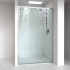 6mm Wall to Wall Semi Framed Shower Screens, 2 Panel, Pivot Door