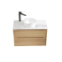 890x460x550mm Bell Collection Natural Oak 2/DW Wall Hung Vanity
