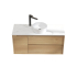 1190x460x550mm Bell Collection Natural Oak 2R/DW 1L/DR Wall Hung Vanity