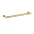 Linie Double Towel Rail 800mm Brushed Gold