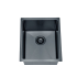 Stainless Steel Undermount Sink (R10 Corner) Matt Black