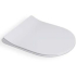 Gloss White Slim Uf Seat Compatible With Hani,Pani,Vera,Moi,Toi,Zara99,Zara66,Raul99, Raul66