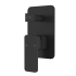 Nova Wall Mixer with Diverter Matt Black 