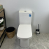 Aria Back- To-Wall Toilet Suite (Rimless) With Slim Pp Seat Cover(620*340*800) With Bottom Inlet Cistern T1B 