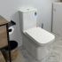 Aria Back- To-Wall Toilet Suite (Rimless) With Slim Pp Seat Cover(620*340*800) With Bottom Inlet Cistern T1B 