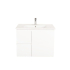 750*450*560mm Wall Hung Gloss White Vanity Left Drawer Cabinet Only