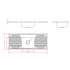 1182*486mm Stainless Kitchenette/Laundry Sink