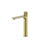 Qi Luxus Tower Basin Mixer Brushed Gold