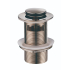 Run Brushed Nickel 32mm Brass Pop Up Waste With Overflow