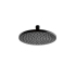 Round Rain Shower Head 200mm Matte Black