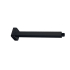 Square Ceiling Shower Arm 300mm Matte Black